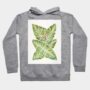 Green Banana Leaves Hoodie